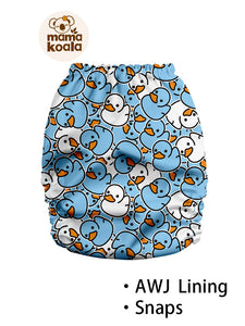 Mama Koala - 2.0 - January 2023 - LBT Exclusive - Blue Delightful Duckies - I Don't Care What The Bum Looks Like - AWJ Inner