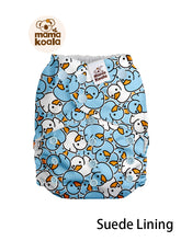 Load image into Gallery viewer, Mama Koala - 2.0 - January 2023 - LBT Exclusive - Blue Delightful Duckies - I Don&#39;t Care What The Bum Looks Like - Suede Inner