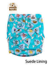 Load image into Gallery viewer, Mama Koala - 3.0 - December 2023 - LBT Exclusive - Fish Friends - Suede Inner - I Don&#39;t Care What The Bum Looks Like