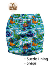 Load image into Gallery viewer, Mama Koala - 3.0 - August 2023 - LBT Exclusive - Holiday Dinos - Suede Inner - I Don&#39;t Care What The Bum Looks Like