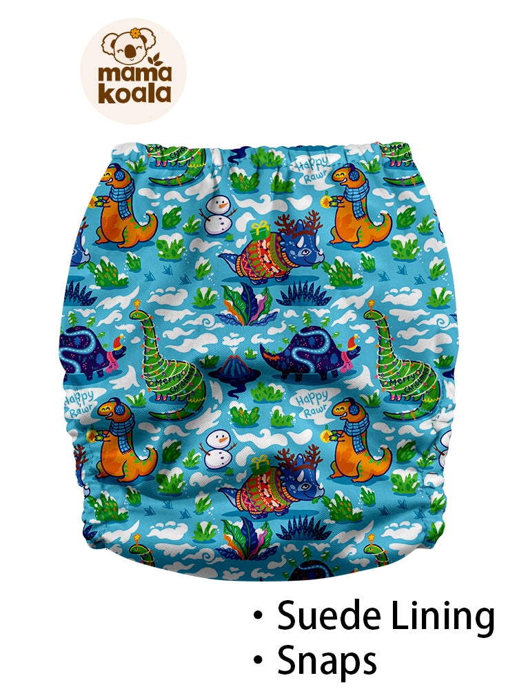 Mama Koala - 3.0 - August 2023 - LBT Exclusive - Holiday Dinos - Suede Inner - I Don't Care What The Bum Looks Like