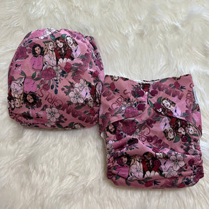 Little Bunny Tails - The BIGGER Bunny - Larger One Size Pocket Diaper - Mean Girls