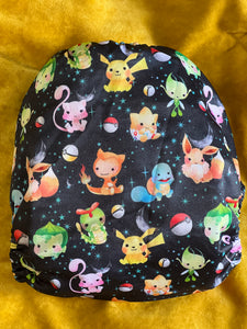 Little Bunny Tails - The BIGGER Bunny - Larger One Size Pocket Diaper - Pokemon
