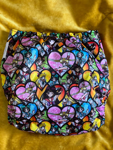 Little Bunny Tails - The BIGGER Bunny - Larger One Size Pocket Diaper - Sailor Moon