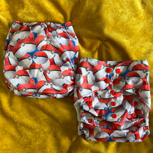 Load image into Gallery viewer, Little Bunny Tails - The BIGGER Bunny - Larger One Size Pocket Diaper - Pokeballs