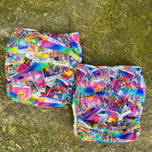 Load image into Gallery viewer, Little Bunny Tails - The BIGGER Bunny - Larger One Size Pocket Diaper - Lisa Frank