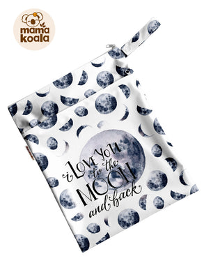 Mama Koala - Love You To The Moon - Medium Wet Bag
