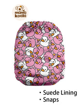 Load image into Gallery viewer, Mama Koala - 2.0 - January 2023 - LBT Exclusive - Pink Delightful Duckies - I Don&#39;t Care What The Bum Looks Like - Suede Inner