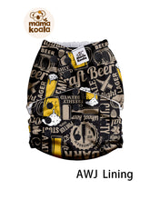 Load image into Gallery viewer, Mama Koala - 2.0 - April 2023 - LBT Exclusive - The Beer Diaper - I Don&#39;t Care What The Bum Looks Like - AWJ Inner