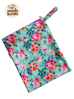 Mama Koala - Wake Up & Smell The Flowers - Medium Wet Bag