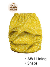 Load image into Gallery viewer, Mama Koala - 2.0 - March 2023 - LBT Exclusive - Yellow Glitter - I Don&#39;t Care What The Bum Looks Like - AWJ Inner