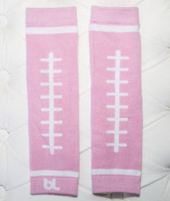 Baby Leggings - Football Pink