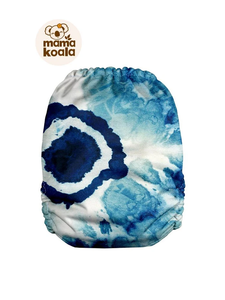 Mama Koala - 2.0 - Blue Pattern - Upright - Suede Cloth Inner