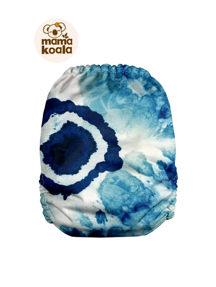 Mama Koala - 2.0 - Blue Pattern - Upright - Suede Cloth Inner
