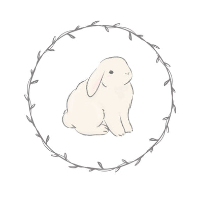 Little Bunny Tails - 4 Layer Hemp Cotton - Bamboo Cotton - AWJ Edged Longer Inserts