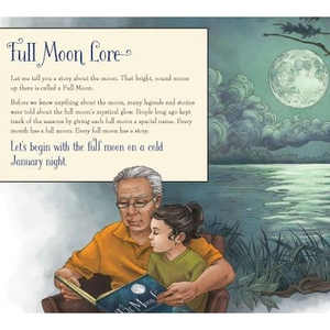 Book - Full Moon Lore - By Ellen Wahi