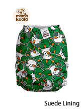 Load image into Gallery viewer, Mama Koala - 2.0 - August 2022 - LBT Exclusive - Green Delightful Duckies - I Don&#39;t Care What The Bum Looks Like - Suede Inner