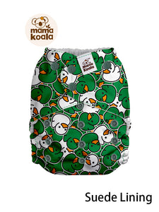 Mama Koala - 2.0 - August 2022 - LBT Exclusive - Green Delightful Duckies - I Don't Care What The Bum Looks Like - Suede Inner