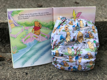 Load image into Gallery viewer, Little Bunny Tails - The Basic Bunny - One Size Pocket Diaper - Pooh (Discounted For Print Defect!) ~ FINAL SALE