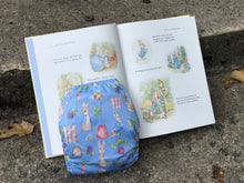 Load image into Gallery viewer, Little Bunny Tails - The Basic Bunny - One Size Pocket Diaper - Peter Rabbit