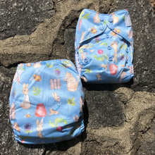 Load image into Gallery viewer, Little Bunny Tails - The Basic Bunny - One Size Pocket Diaper - Peter Rabbit