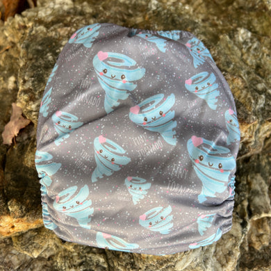 Little Bunny Tails - The Basic Bunny - One Size Pocket Diaper - Tiny Tornado