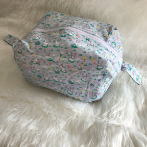Regular Sized Diaper Pod - Spring Bunnies And Flowers