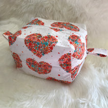 Load image into Gallery viewer, Regular Sized Diaper Pod - Floral Hearts