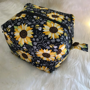 Regular Sized Diaper Pod - Busy Bees And Sunflowers