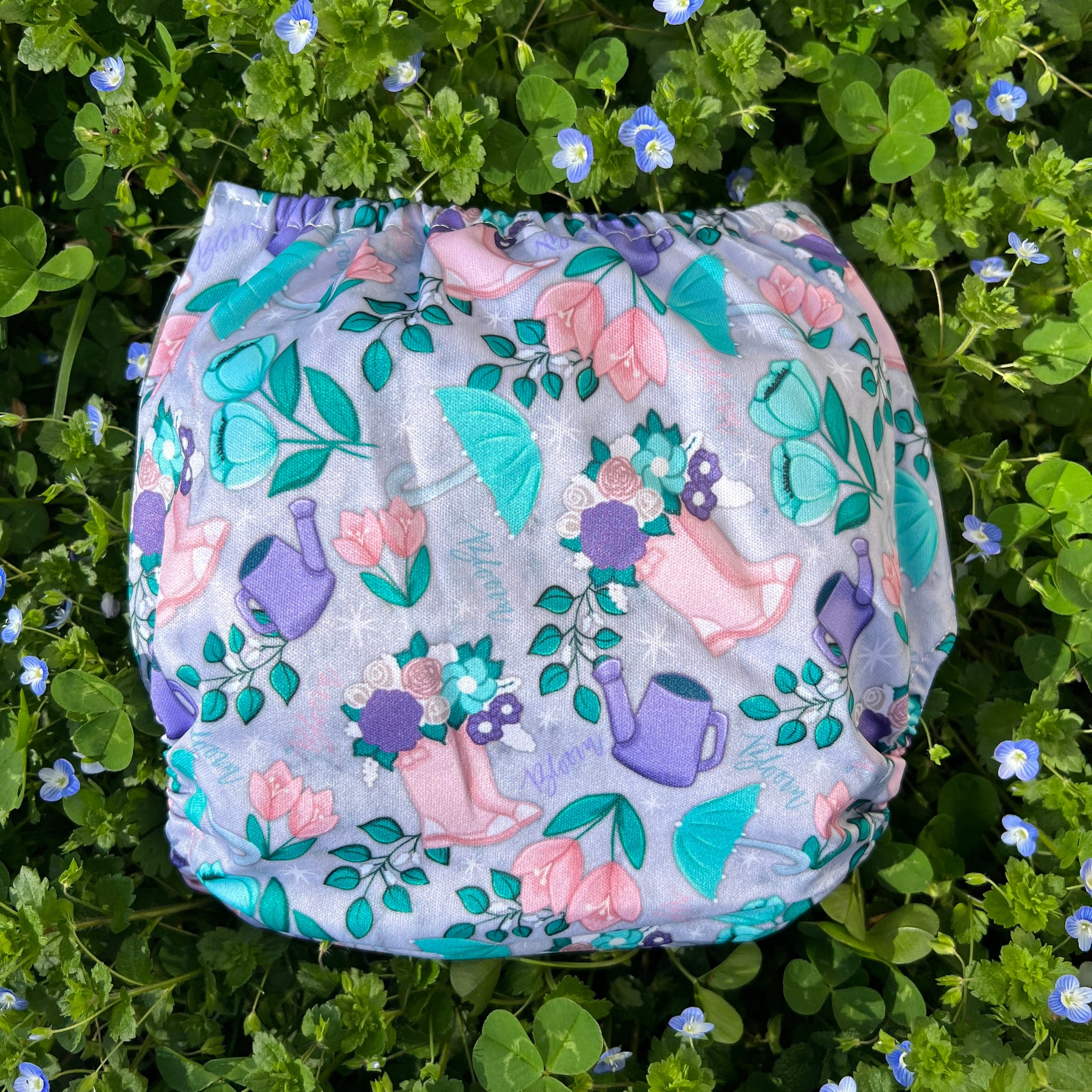 Little Bunny Tails - The BIGGER Bunny - Larger One Size Pocket Diaper