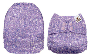 Sunflower Bottoms - Mama Koala - 1.0 - Exclusive - Lavender Glitter - I Don't Care What The Bum Looks Like