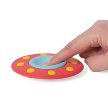 Load image into Gallery viewer, Manhattan Toy - 3D Saucer Silicone Teether