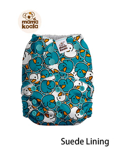 Mama Koala - 2.0 - October 2022 - LBT Exclusive - Teal Delightful Duckies - I Don't Care What The Bum Looks Like - Suede Inner