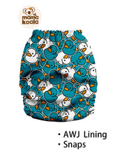 Load image into Gallery viewer, Mama Koala - 2.0 - October 2022 - LBT Exclusive - Teal Delightful Duckies - I Don&#39;t Care What The Bum Looks Like - AWJ Inner