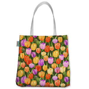 Thirsties - Simple Tote Bag - Tulips
