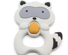 Load image into Gallery viewer, Baby Boos Teether - Raccoon